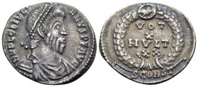 Julian II, 360-363. Siliqua (Silver, 17.5 mm, 2.01 g, 6 h), Arles, 2nd officina, 362-363. D N FL CL IVLI-ANVS P F AVG Pearl-diademed, draped, and cuir...