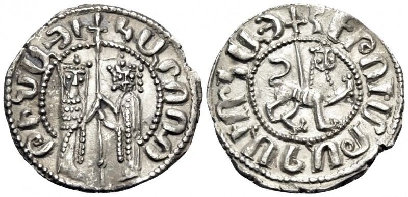 ARMENIA, Cilician Armenia. Royal. Hetoum I, 1226-1270. Tram (Silver, 22 mm, 2.86...