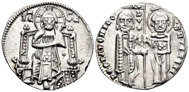 ITALY. Venice. Pietro Gradenigo, 1289-1311. Grosso (Silver, 20 mm, 2.08 g, 6 h),...