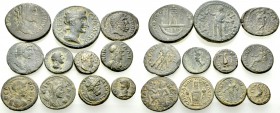 ROMAN PROVINCIAL. Asia Minor. Circa 2nd - 3rd century AD. (Bronze, 54 g). A group of Eleven (11) pseudo autonomous Roman Provincial bronze Coins, incl...
