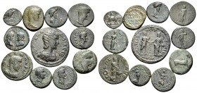 GREEK & ROMAN PROVINCIAL. Asia Minor. Circa 4th century BC - 3rd century AD. (Bronze, 49.42 g). A group of Eleven (11) bronze coins, mostly Roman Prov...