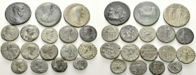 ROMAN PROVINCIAL. Asia Minor. Circa 2nd century AD. (Bronze, 151 g). A group of Seventeen (17) Roman Provincial bronze Coins, including some rarities ...