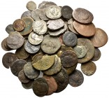 Roman Imperial. Circa 1st-4th century. (312.00 g). A lot of 80 Silver and Bronze coins, mainly Roman Imperial from the first to the fourth century AD....