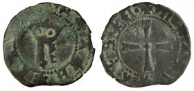 CARLOS DE VIANA (1441-61). Cornado. IV-260. BC. Escasa.