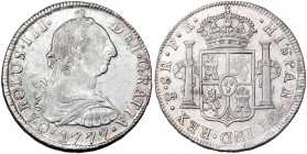 8 reales. 1777. Potosí. PR. VI-984. R.B.O. EBC-.