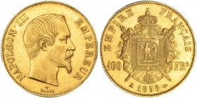 FRANCIA. 100 francos. 1858. A. KM-786.1. EBC-.