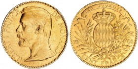 MÓNACO. 100 francos. 1901. A. KM-105. MBC+.