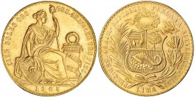PERÚ. 100 soles. 1965. KM-1066. EBC+.