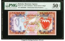 Bahrain Monetary Agency 20 Dinars 1973 Pick 11a PMG About Uncirculated 50 EPQ. 

HID09801242017

© 2020 Heritage Auctions | All Rights Reserved