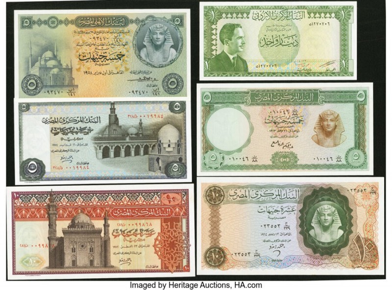 Egypt Group Lot of 7 Examples Crisp Uncirculated. 

HID09801242017

© 2020 Herit...