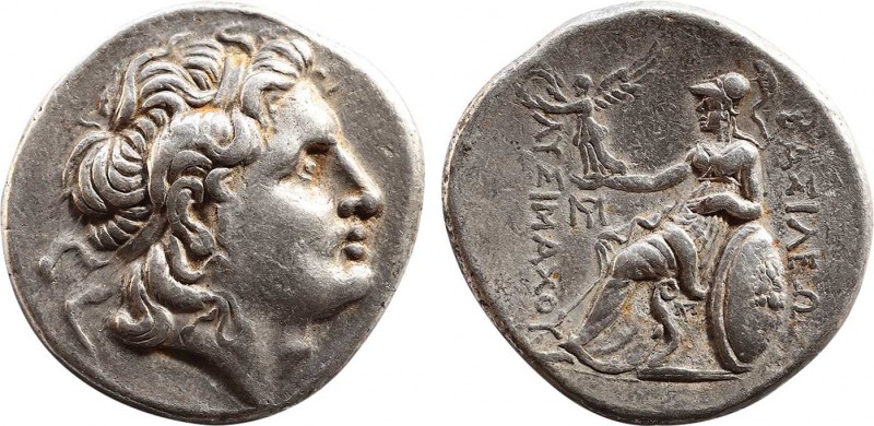 KINGS OF THRACE. Lysimachos, 305-281 BC. Tetradrachm. Amphipolis, c. 288/7-282/1...