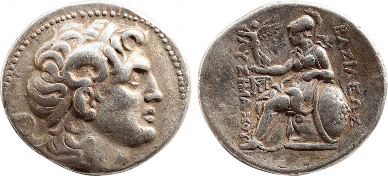 KINGS OF THRACE (Macedonian). Lysimachos (305-281 BC). Tetradrachm. Lysimacheia....