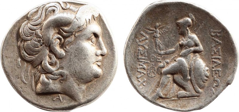 KINGS OF THRACE. Lysimachos. AR Tetradrachm. Lysimacheia, circa 305-281 BC. Obv:...