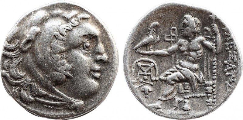 KINGS OF MACEDON. Alexander III 'the Great' (336-323 BC). Drachm. Chios.
Obv: He...