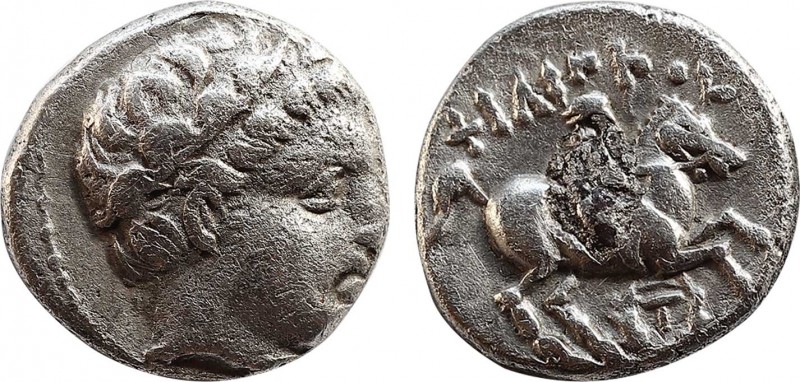 KINGS OF MACEDON. Philip III Arrhidaios. Hemidrachm. Amphipolis, 323-318 BC. Obv...