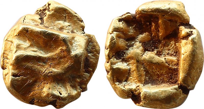 IONIA. Uncertain. EL 1/24 Stater (Circa 625-600 BC).
Obv: Raised counterclockwis...