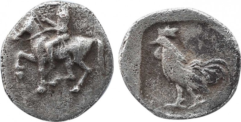 TROAS. Dardanos. Obol (4th-3rd centuries BC).
Obv: Rider on horse trotting left....