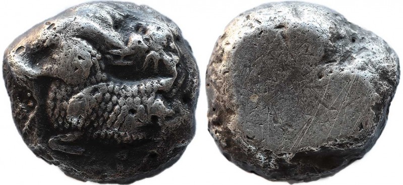 CYPRUS. Salamis. Euelthon (or successors) (Circa 530/15-480 BC). Stater.
Obv: Ra...