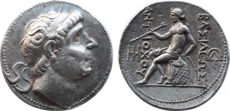 SELEUKID KINGDOM. Antiochos I Soter (281-261 BC). Tetradrachm. Seleukeia on the ...