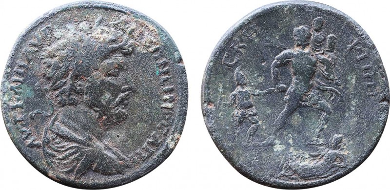 TROAS. Skepsis.Caracalla (198-217). Ae.
Obv: AYT KAI M AYP ANTΩNЄINOC
Laureate...