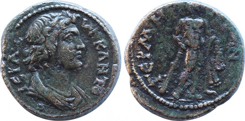 MYSIA. Germe. Pseudo-autonomous issue circa (AD 138-192). Obv: IEPA CYNKΛHTOC, d...