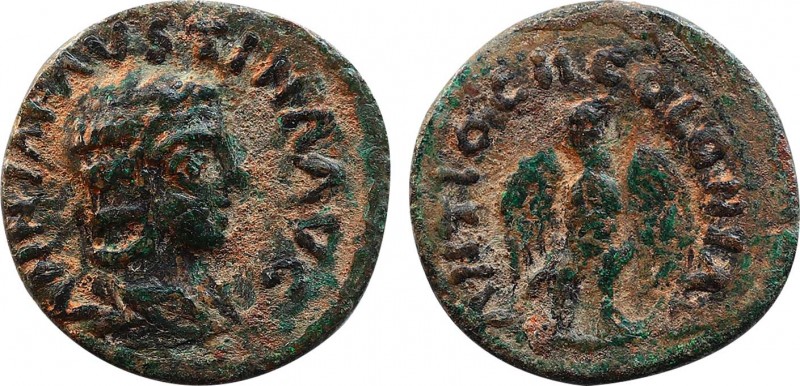 PISIDIA. Antioch. Annia Faustina, Augusta AD 221.
Obv: ANNIA FAVSTINA AVG, drap...