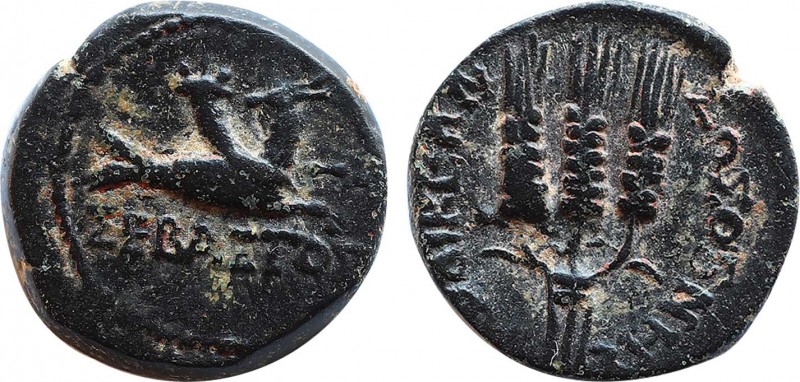 PHRYGIA. Laodicea ad Lycum. Augustus (27 BC-14 AD). Ae. Sosthenes, magistrate.
O...
