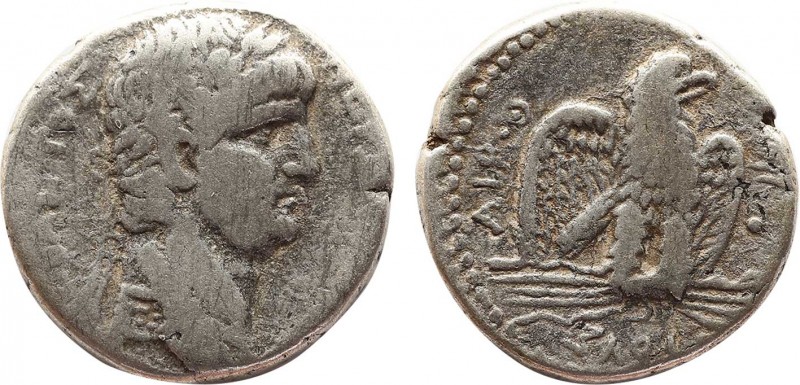 SYRIA. Seleucis and Pieria. Antioch. Nero, 54-68. Tetradrachm.
Obv: NEPΩN KAIΣAP...