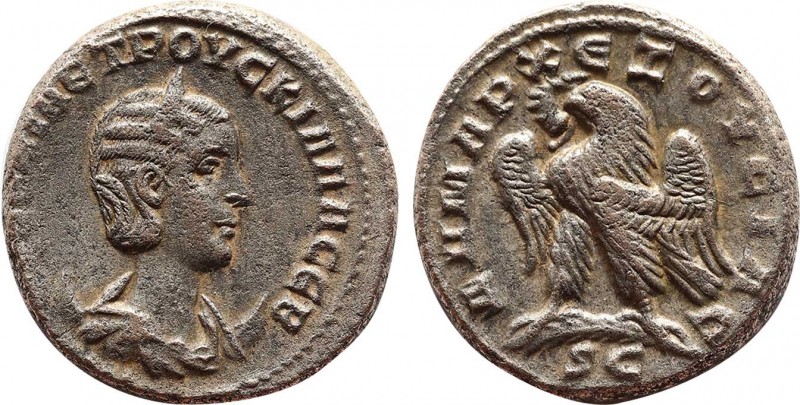 SYRIA. Seleucis and Pieria. Antioch. Herennia Etruscilla, Augusta, 249-251. Tetr...