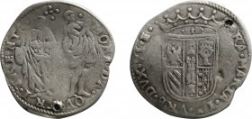 ITALY. Urbino. Francesco Maria II della Rovere (1574-1621 & 1623-1624). 2 Sedicine or 32 Quattrini.
Obv: FRA MARIA II VRB DVX VI ET.
Crowned coat-of-a...