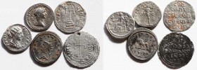 5 Roman Byzantine Coins Lots.