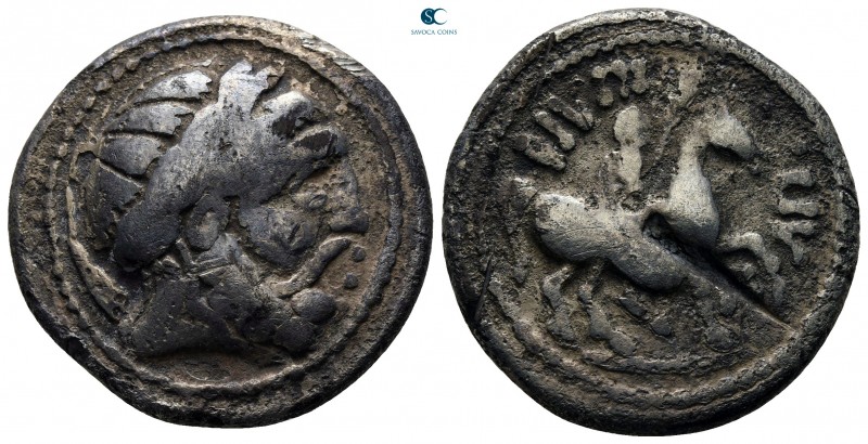 Eastern Europe. Imitation of Philip II of Macedon circa 300-200 BC. 
Tetradrach...