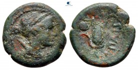 Lucania. Paestum. Second Punic War 220-205 BC. Bronze Æ