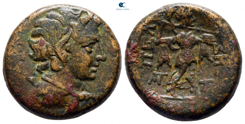 Macedon. Pella circa 187-168 BC. 
Bronze Æ

20 mm., 8,17 g.



nearly ver...