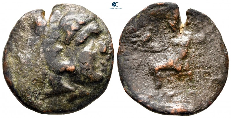 Kings of Macedon. Uncertain mint. Alexander III "the Great" 336-323 BC. 
Fourré...