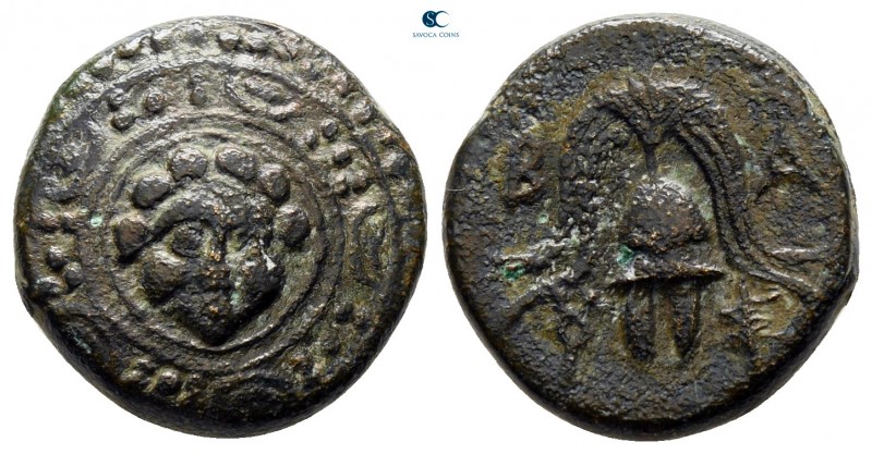 Kings of Macedon. Salamis. Philip III Arrhidaeus 323-317 BC. 
Bronze Æ

15 mm...