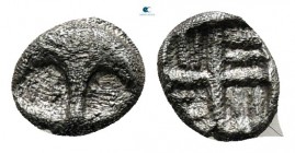 Thrace. Apollonia Pontica circa 494-470 BC. Hemiobol AR