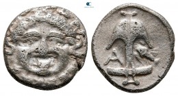 Thrace. Apollonia Pontica circa 480/78-450 BC. Drachm AR