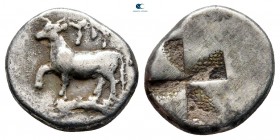 Thrace. Byzantion 357-340 BC. Tetrobol AR