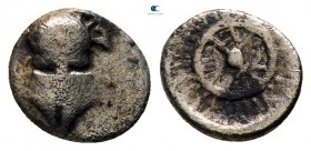 Thrace. Mesembria circa 400-300 BC. Hemiobol AR