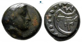 Thrace. Mesembria circa 350-280 BC. Bronze Æ