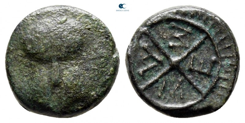 Thrace. Mesembria circa 175-100 BC. 
Bronze Æ

11 mm., 1,07 g.



nearly ...