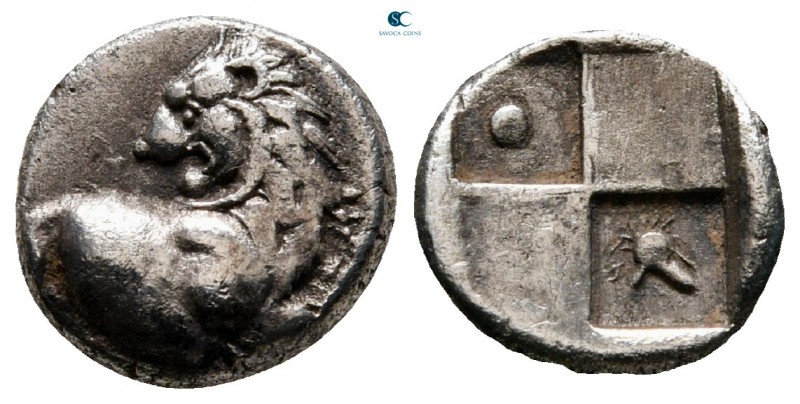 The Thracian Chersonese. Chersonesos circa 386-338 BC. 
Hemidrachm AR

12 mm....