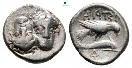 Moesia. Istrus circa 313-208 BC. Diobol AR