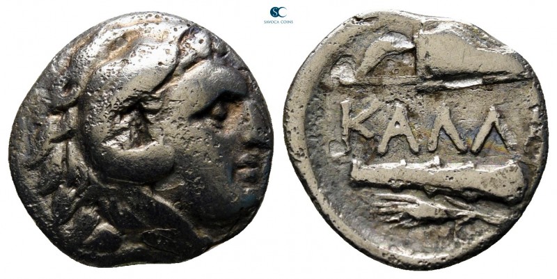 Moesia. Kallatis circa 300-250 BC. 
Hemidrachm AR

14 mm., 2,02 g.



ver...