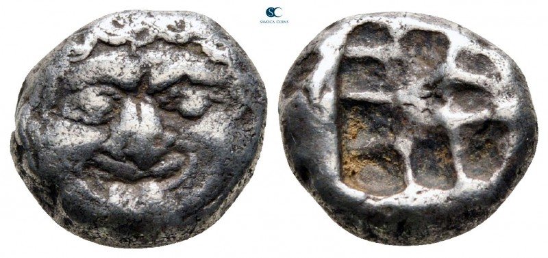 Mysia. Parion circa 500-400 BC. 
Drachm AR

13 mm., 3,44 g.



very fine