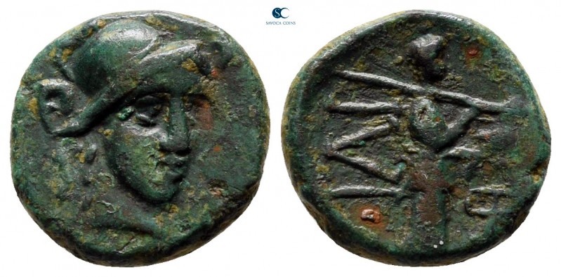 Troas. Ilion circa 133-119 BC. 
Bronze Æ

12 mm., 1,80 g.



very fine