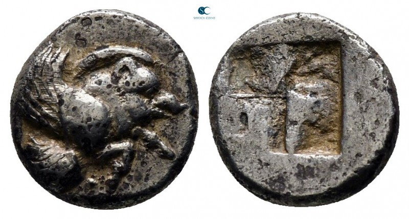 Ionia. Klazomenai circa 500-480 BC. 
Diobol AR

10 mm., 1,11 g.



very f...