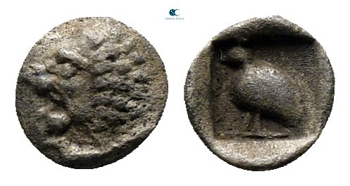 Ionia. Miletos circa 525-475 BC. 
Tetartemorion AR

5 mm., 0,08 g.



ver...