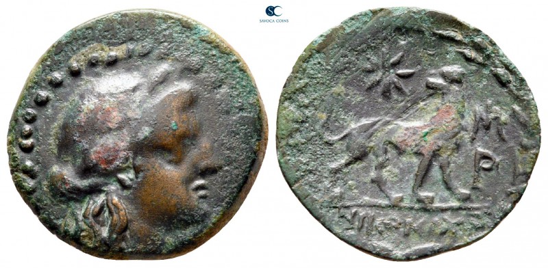 Ionia. Miletos circa 200-50 BC. 
Bronze Æ

20 mm., 3,93 g.



nearly very...